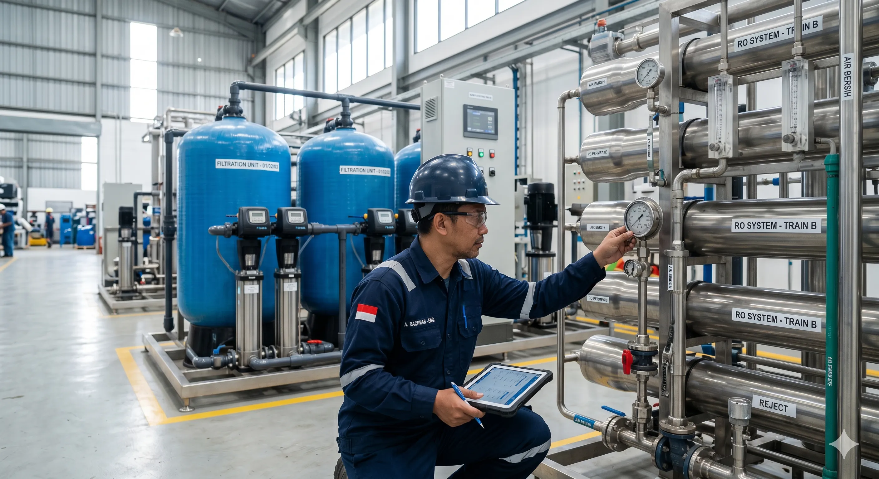 Jasa Water Treatment Indonesia | Instalasi & Pengolahan Air Industri