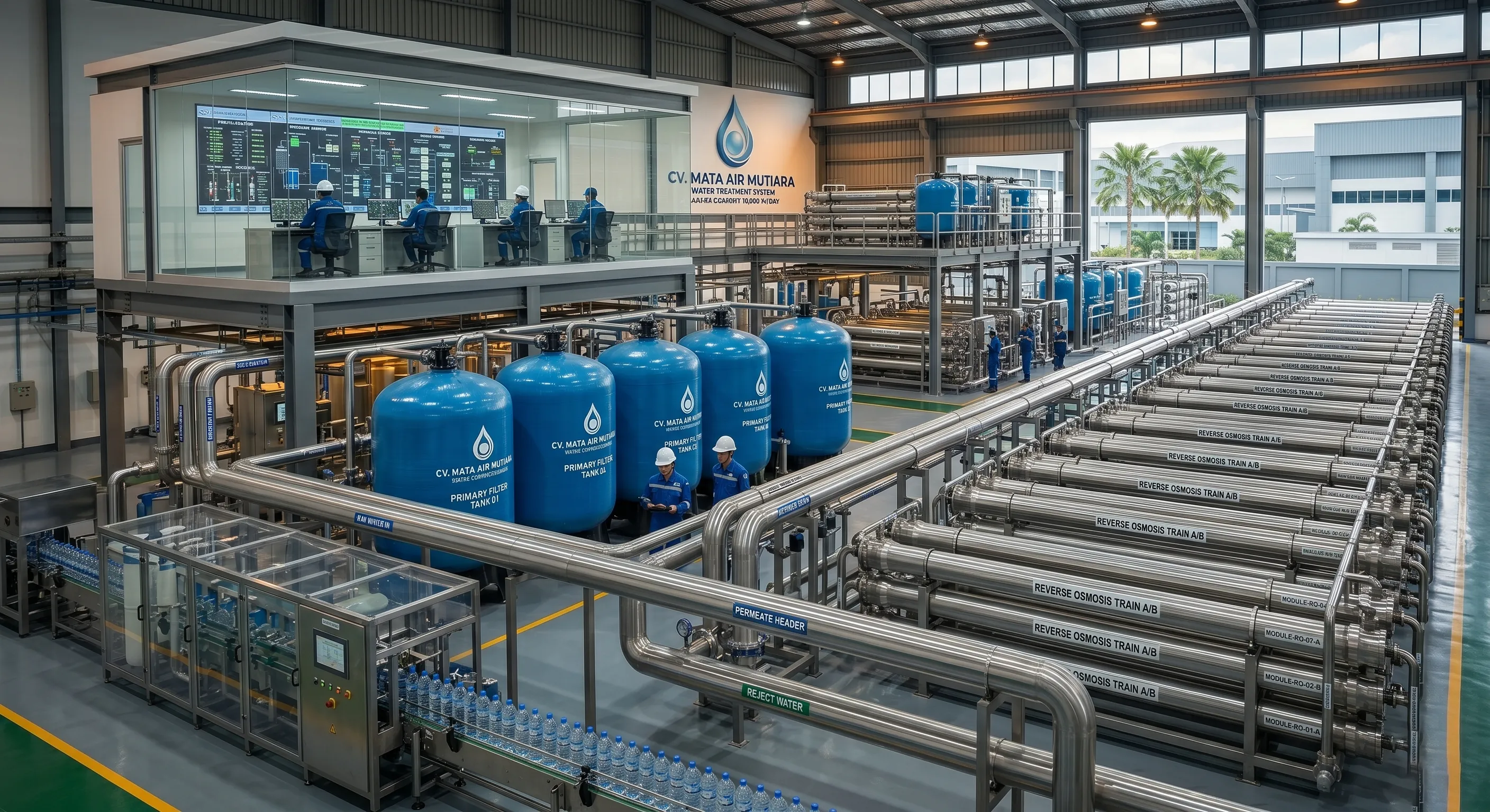 Water Treatment Plant | CV. Mata Air Mutiara
