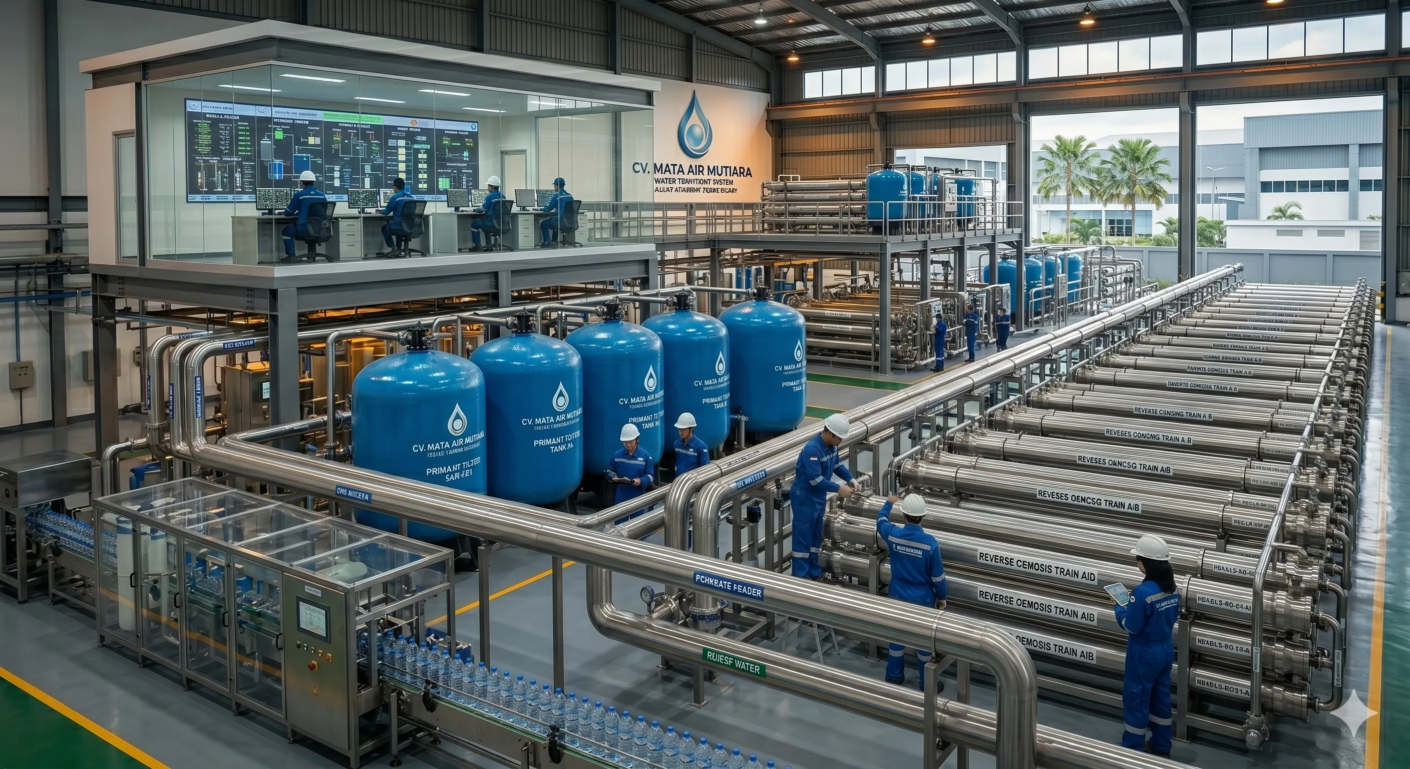 Reverse Osmosis Industri | CV. Mata Air Mutiara