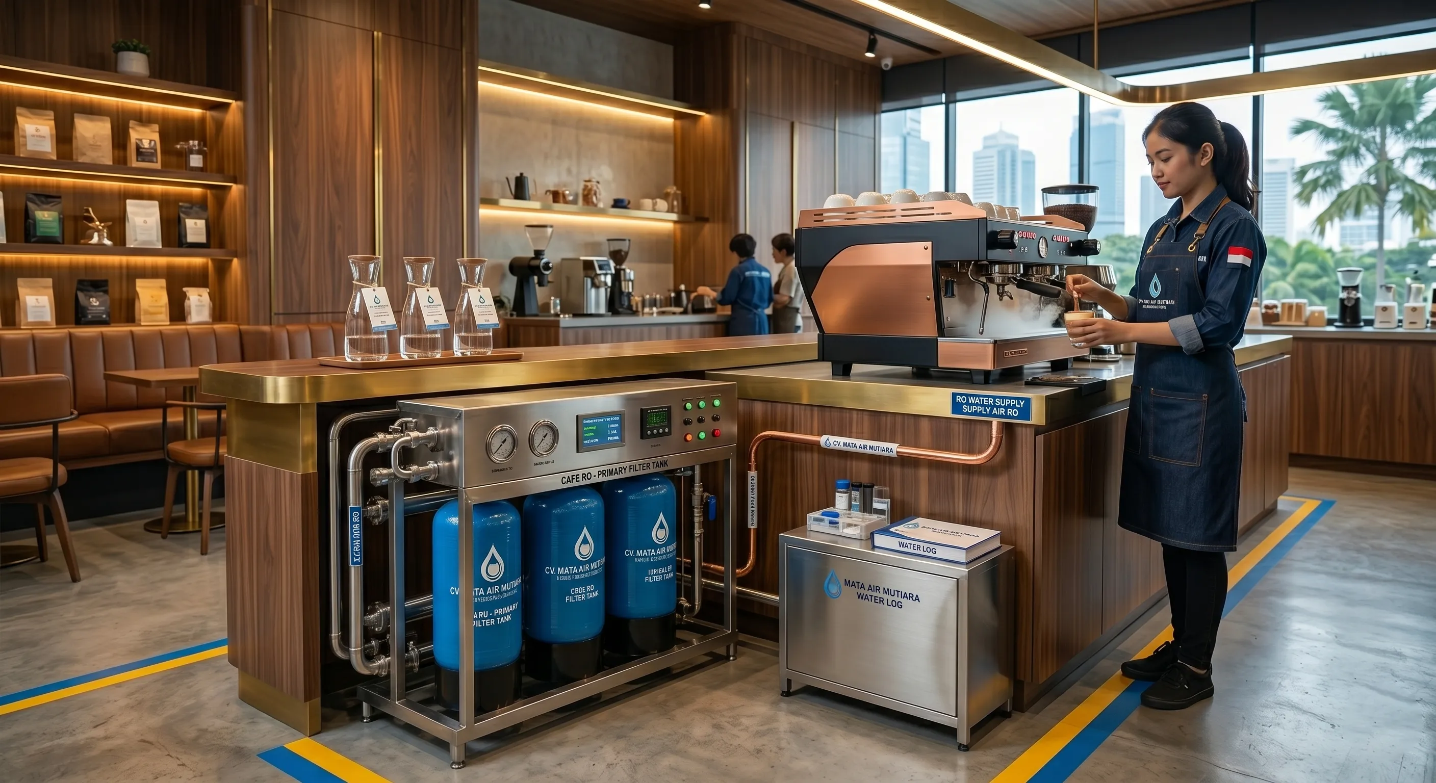 Mesin RO Coffee Shop | CV. Mata Air Mutiara