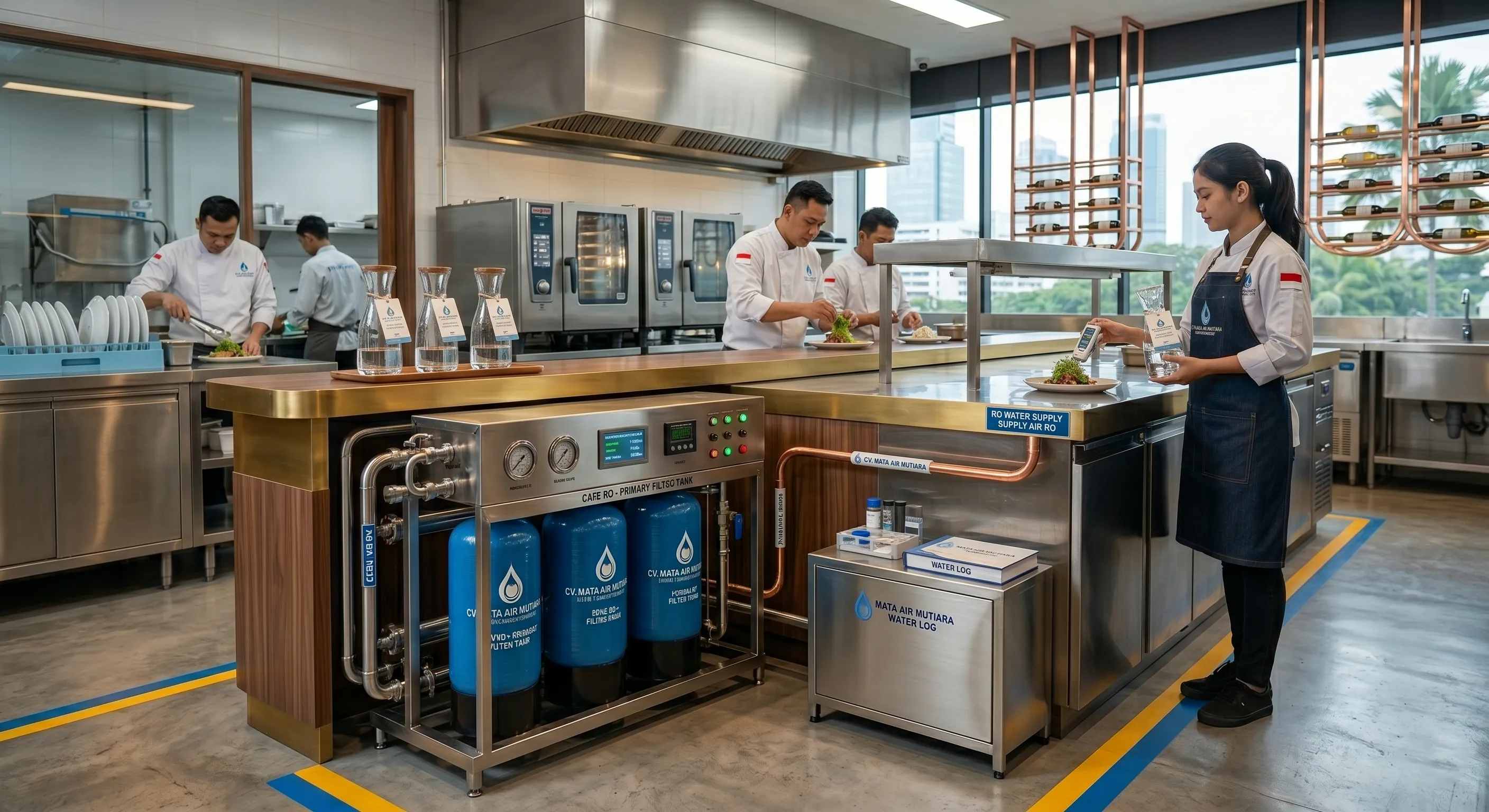 Mesin RO Restoran | CV. Mata Air Mutiara