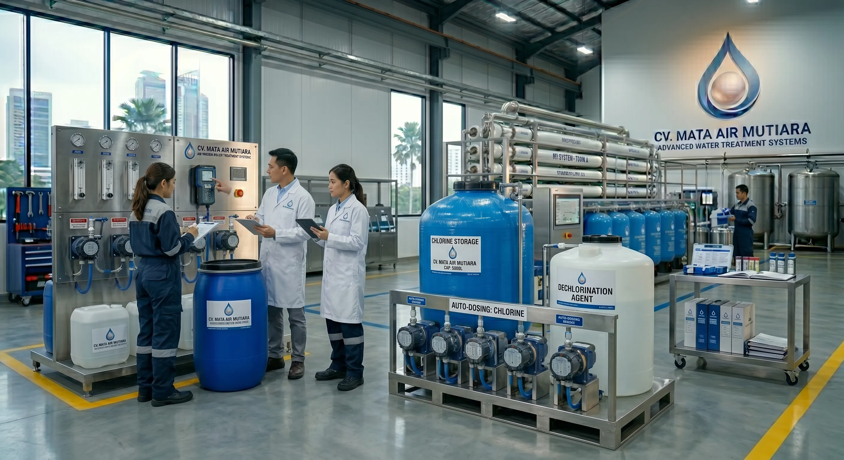 Chlorine | Chemical Desinfeksi Air dan Water Treatment | CV. Mata Air Mutiara
